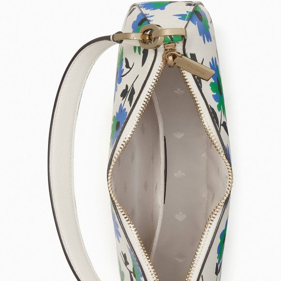 New Kate Spade Kristi Park Posies Crossbody Cream Multi - Picture 3 of 4